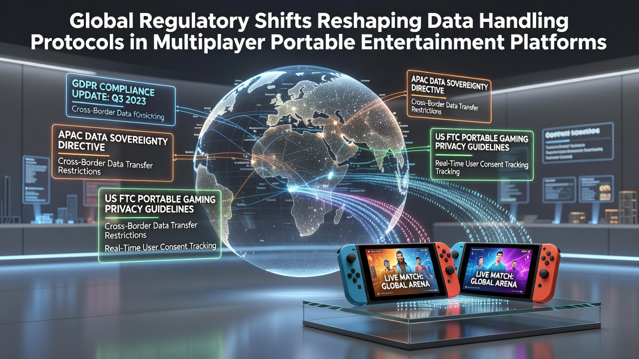 Regulatory documents and mobile gaming devices illustrating data protocol changes