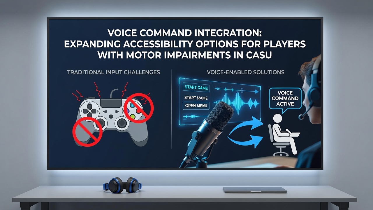 Player using voice commands on a smartphone during a casual puzzle game session
